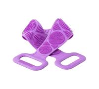 Spazzola Schiena in Silicone Spazzola Massaggio Corpo Bifacciale Da Doccia | Scrub Detergente Per La Pulizia Della Schiena Per Spalle, Collo, Piedi, Il Bagno, L'Appartamento, Il Dormitorio E L'Hot