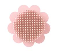 Spazzola Shampoo Bebè in Silicone Rosa, Forma Fiore Ergonomica | Delicata sulla Cute del Ragazzo Ragazza, Contatto Morbido, per Bagnetto e Viaggio, Rimuove Crosta Lattea Colore Casuale