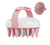 Spazzola Shampoo Massaggiante Cuoio Capelluto Manico Ergonomico Lavaggio
