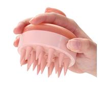 Spazzola Shampoo Pettine Massaggiante in Silicone con Dosatore a Pressione