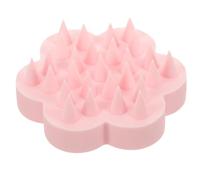 Spazzola Shampoo Rosa in Silicone per Cuoio Capelluto Bebè | Massaggio Delicato, Sollievo dal Prurito, per Bagnetto e Viaggio, Cura Quotidiana, Pulizia Profonda
