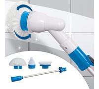 SPAZZOLA SPIN SCRUBBER CON SPAZZOLE INCLUSE 300 GIRI SENZA FILI E RICARICABILE