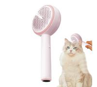 Spazzola spray per gatti, spazzola autopulente antistatica per gatti, con vapore, strumento elettrico per la toelettatura di cuccioli a lungo e corto