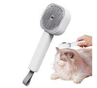 Spazzola spray per gatti, spazzola multifunzione autopulente per doccia, pettine massaggiante riutilizzabile da 300 mAh, accessori per animali a lungo e corto