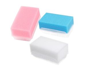 Spazzola Tattile 3 Pezzi in Spugna e Plastica per Ragazzo Ragazza | Casa e Aula, Supporto alla Percezione Sensoriale, Morbida e Confortevole, Uso Quotidiano