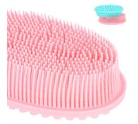 Spazzola Tattile in Silicone per Ragazzo Ragazza, Set 2 Pezzi | Doppio Lato Testurizzato, Setole Morbide, Impugnatura Leggera, per Pelle Delicata e Gioco Sensoriale