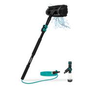 Spazzola telescopica - 1,80 m | Incl. Spazzola multiuso, tubo flessibile e dispenser di sapone