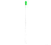 Spazzola telescopica per grondaie, strumento di pulizia estensibile per grondaie, lunghezza regolabile fino a 2 m, setole flessibili in nylon rotante e albero in acciaio inox, (D)