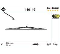 Spazzola tergi 116140 SWF per FORD CHRYSLER DODGE PLYMOUTH