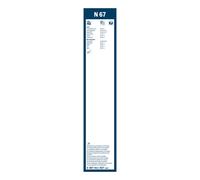 Spazzola tergi anteriore per IVECO KAMAZ MERCEDES-BENZ 5490 ATEGO ATEGO 2 ATEGO