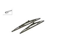 Tergicristalli Bosch Twin 472, Lunghezza 450mm/400mm, 1 set per parabrezza anteriore