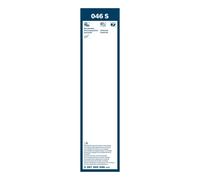 Bosch Spazzola tergicristallo Twin 046S - 680 mm - Anteriore - 2 pezzi
