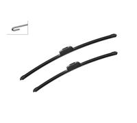 BOSCH Tergicristalli Coppia Spazzole Spazzole Anteriore | Tipo: Senza telaio | Lunghezza 1: 550mm | Lunghezza 2: 475mm 3 397 014 192