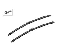 Spazzola Tergi Bosch 3397118925 Aerotwin per Anteriore Installazione Laterale