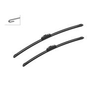 Tergicristallo per parabrezza BOSCH 3 397 118 996, Aerotwin Retrofit AR801S 600+530mm, 2 pezzo