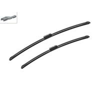 KIT 2 SPAZZOLE TERGICRISTALLO BOSCH ANTERIORI FIAT DUCATO FURGONE 130 MJET