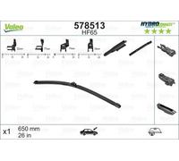 SPAZZOLA TERGI HYDROCONNECT UNI-CLICK ANT SINGOLA 650mm CODICE BREVE: HF65