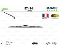 Valeo Silencio 1x Spazzola Tergicristallo VM16 - Anteriore - 600 mm