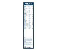 Spazzola tergi posteriore per AUDI BMW BYD CUPRA FORD FORD AUSTRALIA FORD USA MA