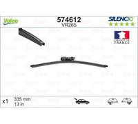 Valeo Silencio Piatto Spazzola Tergicristallo - Posteriori - 13 " - Si Skoda