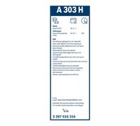 Spazzola tergi posteriore per SKODA VW ARTEON FABIA ID. Buzz KODIAQ TIGUAN TOURA