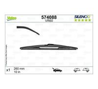 Spazzola Tergi Valeo 574088 Silencio Rear per Renault