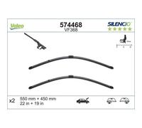Spazzola Tergi Valeo 574468 Silencio Flat Blade Set per Mercedes Benz Opel
