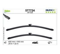 Spazzola Tergi Valeo 577724 Silencio Flat Blade Set per Mercedes Benz