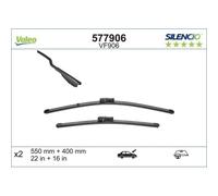 Spazzola Tergi Valeo 577906 Silencio Flat Blade Set per Ford Ford (changan)