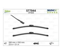 Spazzola Tergi Valeo 577944 Silencio Flat Blade Set per Mini