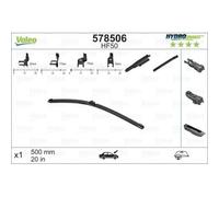 Spazzola Tergi Valeo 578506 Hydroconnect per Audi Bmw Citroën Fiat Ford Opel