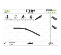 Spazzola Tergi Valeo 578507 Hydroconnect per Audi Mercedes Benz Seat Skoda VW