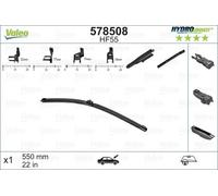 Spazzola tergi - VALEO 578508