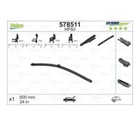 Spazzola Tergi Valeo 578511 Hydroconnect per Alfa Romeo Audi Bmw Citroën Fiat VW