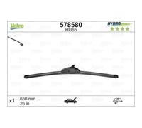 Spazzola Tergi Valeo 578580 Hydroconnect Upgrade per Citroën Ford Nissan Peugeot