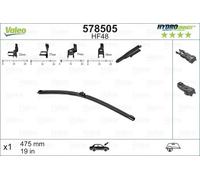 Spazzola tergicristallo 578505 VALEO per VW SKODA FORD MINI VOLVO AUDI BMW SEAT
