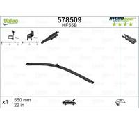 Spazzola tergicristallo 578509 VALEO per CITROËN MERCEDES-BENZ OPEL FORD