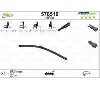 Spazzola tergicristallo 578510 VALEO per JAGUAR ALFA ROMEO SMART CADILLAC OPEL