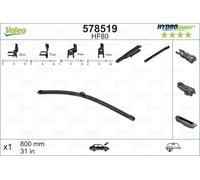 Spazzola tergicristallo 578519 VALEO per CITROËN OPEL PEUGEOT RENAULT