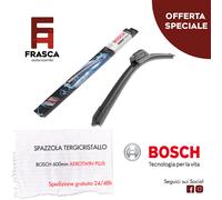 3397006837 BOSCH AEROTWIN SPAZZOLA SINGOLA TERGICRISTALLO 600 MM FIAT FORD DS