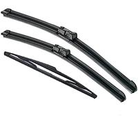Spazzola tergicristallo per Auto, per Volvo XC60 2012 2013 2014 2015 2016 2017 Set spazzole tergicristallo Anteriori e Posteriori Parabrezza Parabrezza 26"+20"+14" (Dimensioni :),