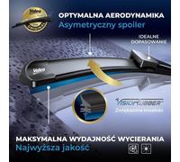 Spazzola tergicristallo per VALEO 577972 CITROEN C4 CACTUS 1.6 2014-2018