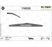 SWF Spazzola tergicristallo posteriore 116218 250 mm per Hyundai, Opel, Ssangyong