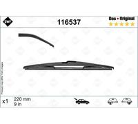 SWF 116537 Spazzola tergi per DACIA,MITSUBISHI,RENAULT