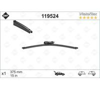 SWF Spazzola tergicristallo 119524 - 375 mm Posteriore - VW/SEAT (Tiguan, Leon SC, Touareg, Tarraco)