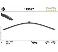 Tergicristallo per parabrezza SWF 119527, Visioflex Lunghezza 340mm, indietro, 1 pezzo