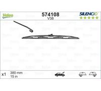 Spazzola tergicristallo Spazzola tergi a staffa 574108 VALEO per BMW ALFA ROMEO