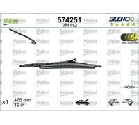 Spazzola tergicristallo Spazzola tergi a staffa 574251 VALEO per VW SEAT OPEL