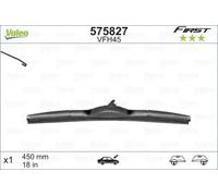 Spazzola tergicristallo VALEO First Blade VFH45, 450mm, Anteriore, 1 Pezzo