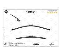 SWF Spazzola tergi compatibile con CITROËN OPEL PEUGEOT VAUXHALL 119491